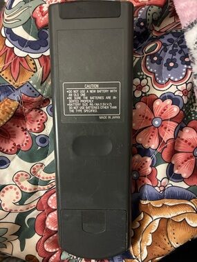 Mitsubishi Replacement Remote Control for Electronics UNTESTED